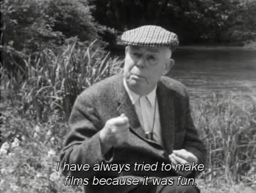 kansassire:    Cinéastes de notre temps: Jean Renoir le patron, 1re partie: La recherche du relatif", (1967), Jacques Rivette  