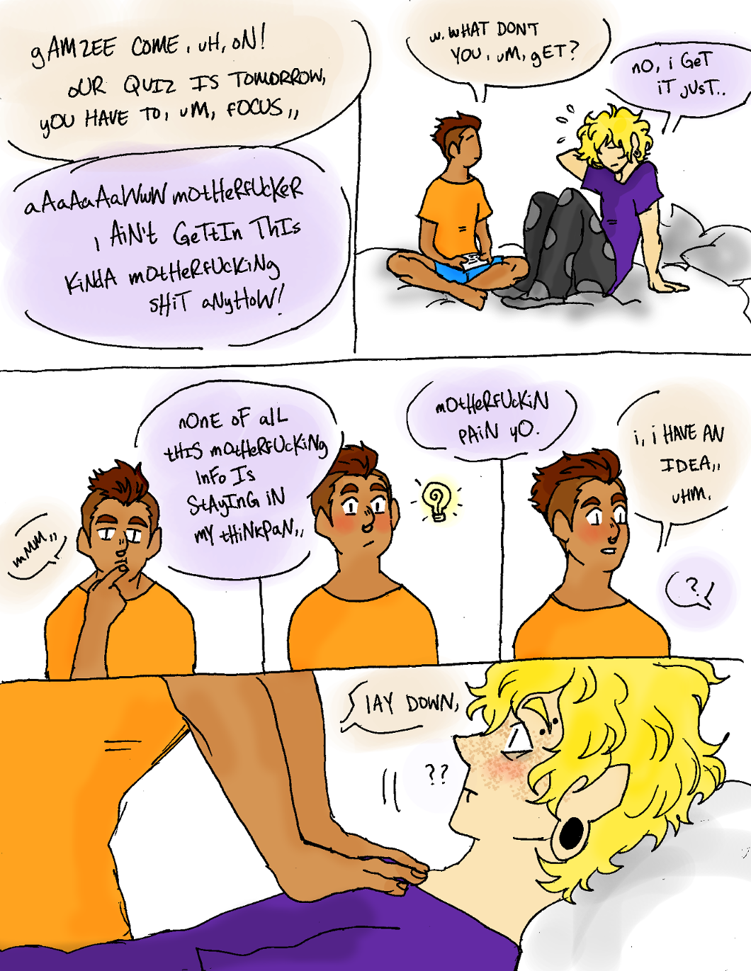 unhealthyterminals:  draws things to distract myself from things i’m supposed to