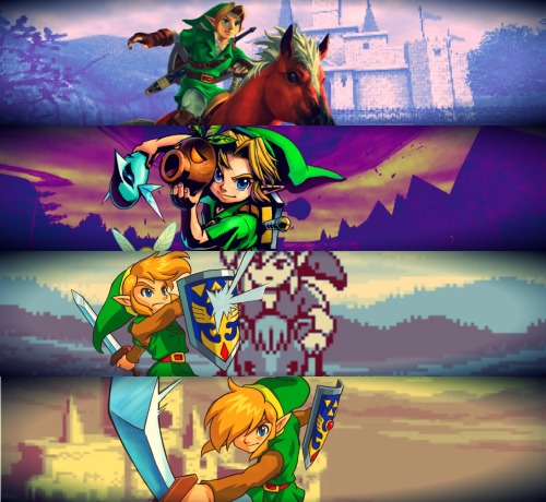 memoriesoftheheartless:   The legend of Zelda Games.  1986 - 2017 