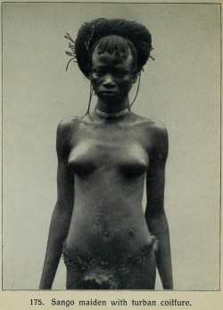 Sango girl, from From the Congo to the Niger and the Nile :