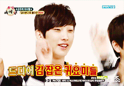 sdeul-blog:   b1a4’s awkward cutie player ft. princess squirrel being his gross