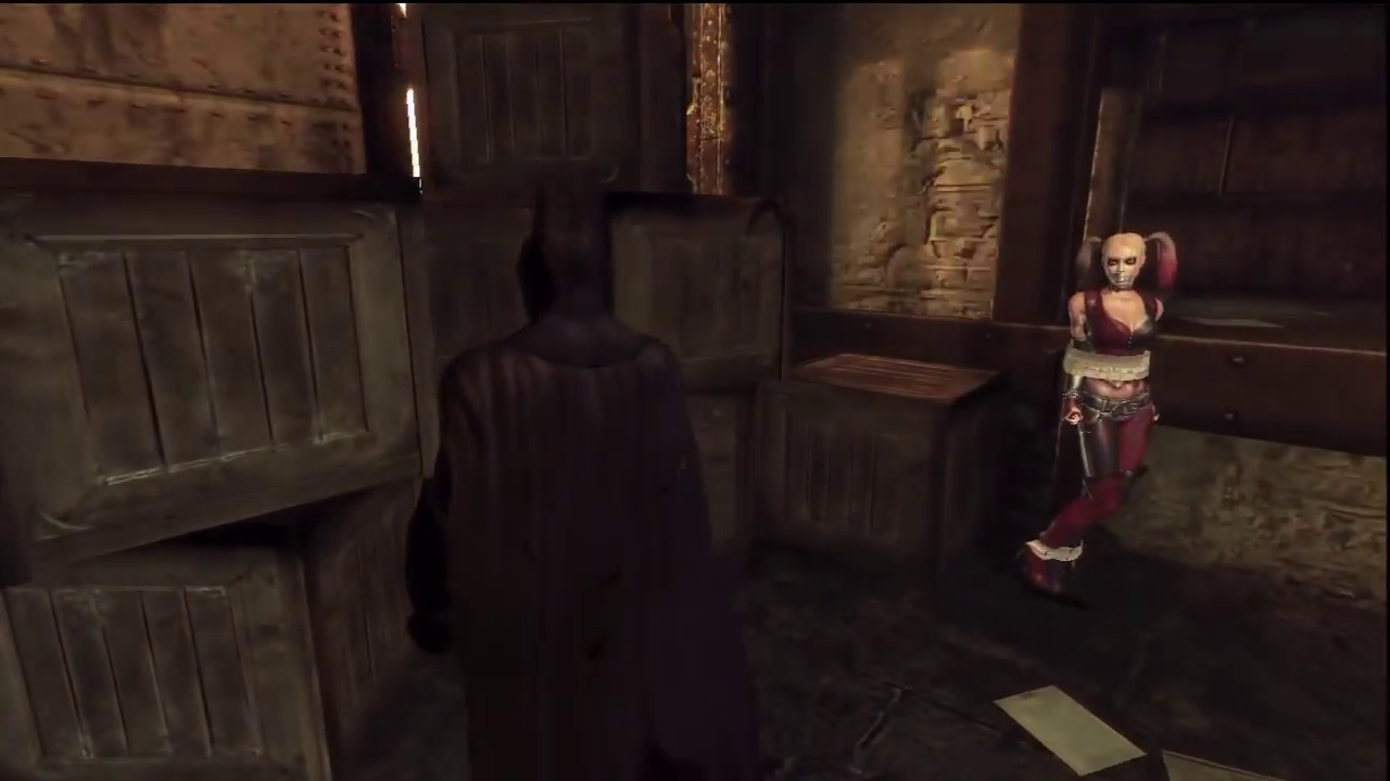 gentlemankidnapper: Harley Quinn in Batman: Arkham Night, 1st part