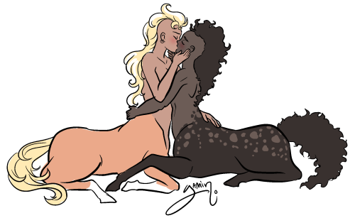 yamino:lesbian centaurs maKE A COMEBACK
