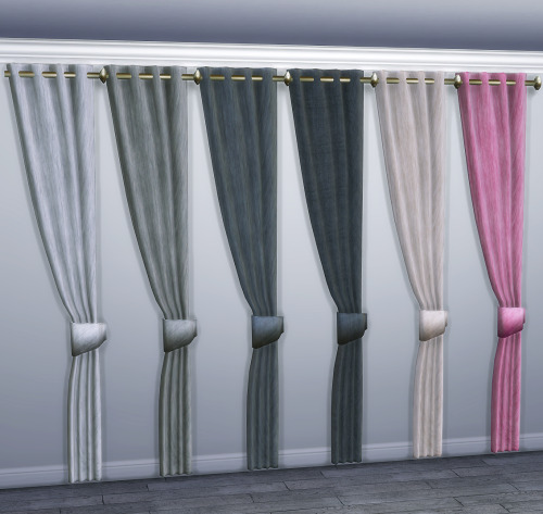 ||  Luxe Curtains || I&rsquo;ve always felt curtains were kind of lacking in the sims, so w