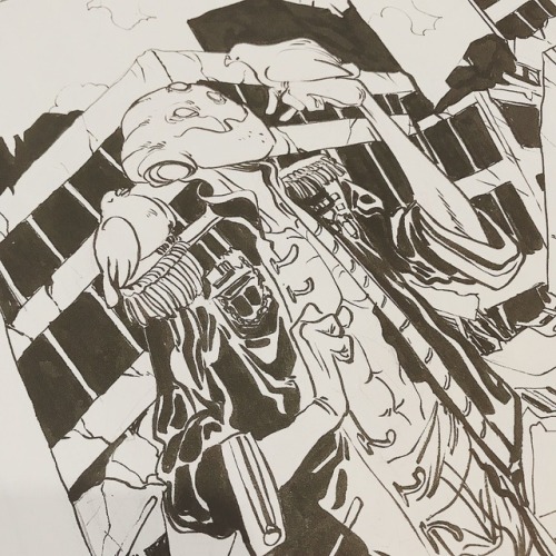 Inktober day 17: The Imperial Soldier + Graceful.