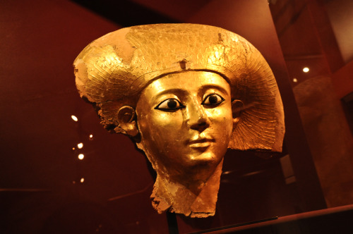 Tomb-mask of Sitdjehuti, wife of the 17th Dynasty Pharaoh Senakhtenre Ahmose.  Now in the 