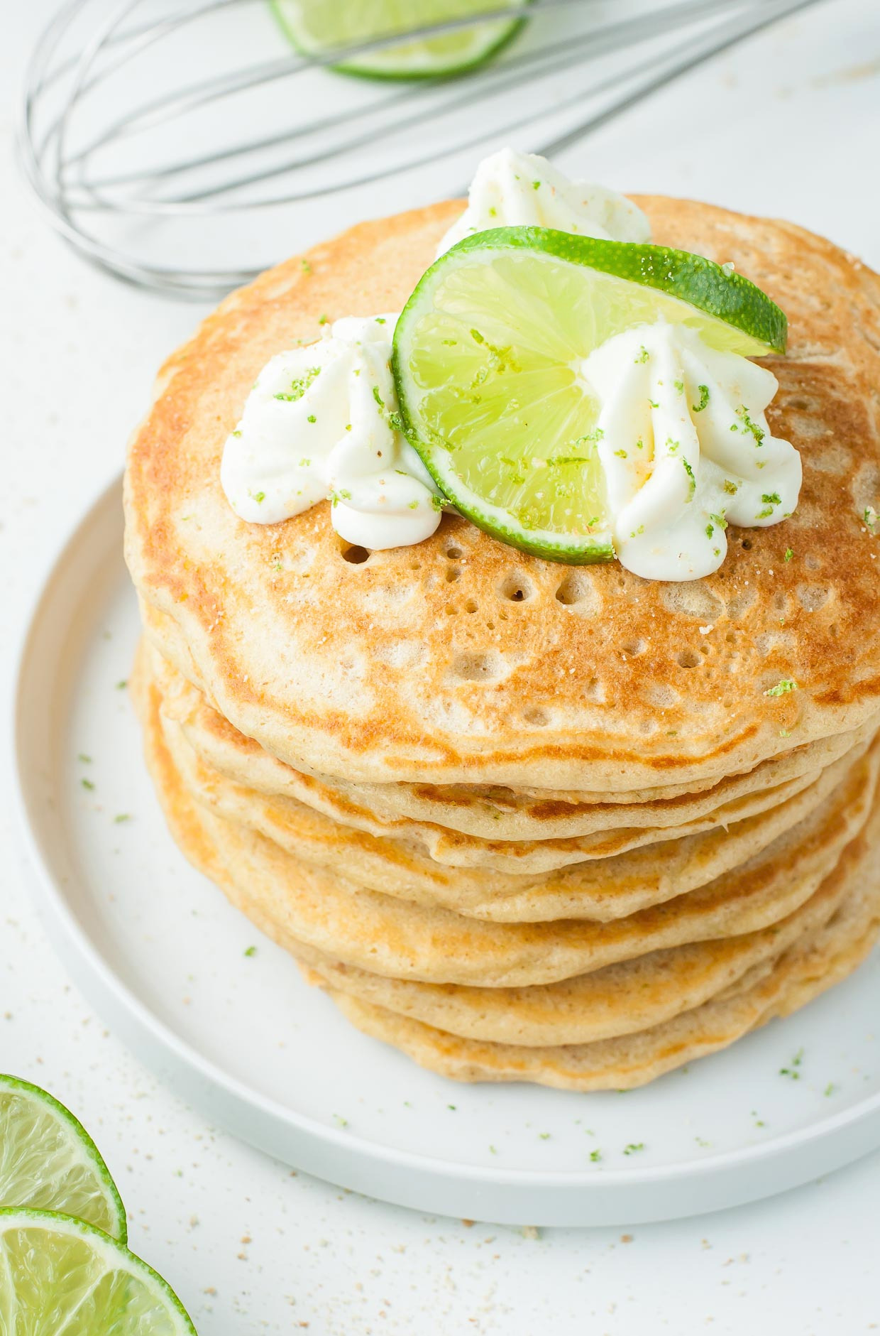lustingfood:  KEY LIME PIE PANCAKES
