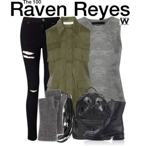 wearwhatyouwatch: Inspired by Lindsey Morgan as Raven Reyes on The 100 - Shopping info!