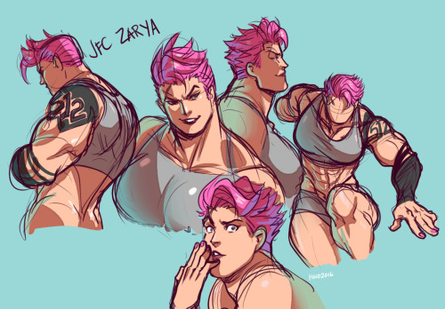 hinoart:  since most likely i won’t play this but gd zarya take me away   buffus~ <3 <3 <3