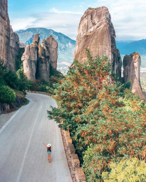 The spectacular landscape of Meteora, Greece by Liri Horesh-Reinman.