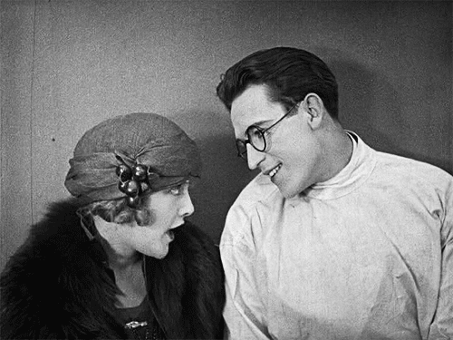 littlehorrorshop:  Mildred Davis and Harold Lloyd in High and Dizzy, 1920 