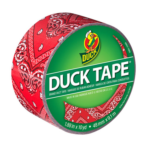 XXX THEY MAKE RED BANDANA PRINT DUCK TAPE!!! photo