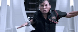 guts-and-uppercuts:  I love this fight because it does something that’s rarely ever seen on screen. It takes Tony Jaa’s signature style and shuts it the fuck down.The lead villain, played by Max Zhang, has an answer to every move Tony has. While we,