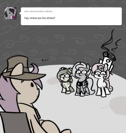 scootalootheadventurer:  They are right there. They’ve been right there all this time. Watching you…  Judging you&hellip; o__o Hehe, seriously though I was starting to wonder, too&hellip;. xD