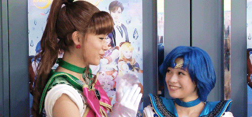 :  Yu &amp; Momo @ the Petite Étrangère press conference (x) 