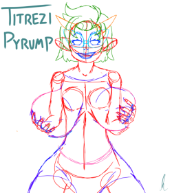 titezi-pyrump-art:   Heres the drawing process