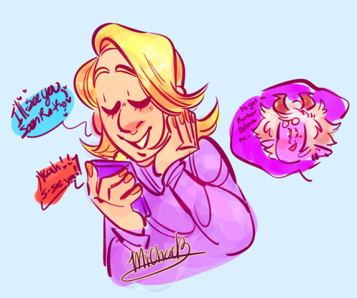 lonely-mothman: getting too cocky and not realizing u totally just asked out your crush bonus seros reaction 
