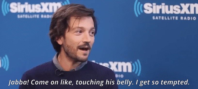 amarthrilwrites:Find someone who loves you as much as Diego Luna loves Jabba the
