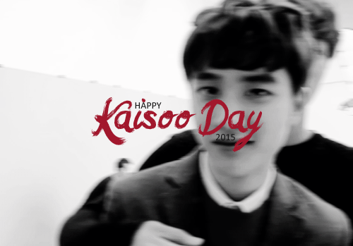 daenso:  happy #kaisooday ‘15 everyone 