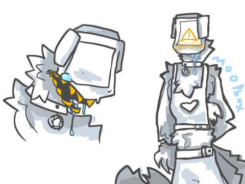 Silly Furry Glados Design