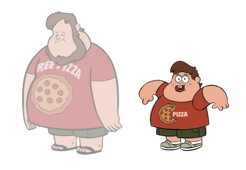 mistrel-fox:  alidanesh:  props and characters from “A Tale of Two Stans” of Gravity Falls…Toby looked sharp back in 80′s :p!  guys, the symbols on Ford’s belt… I think they bear more significance than being the code to the basement? 