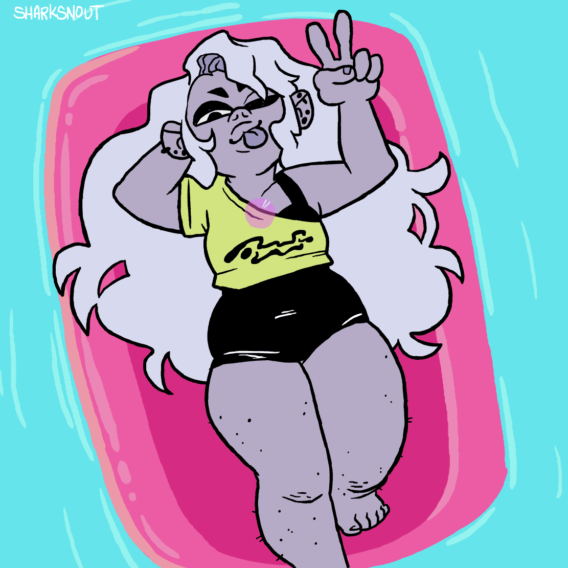 sharksnout:  summer ame in october!! ( ´ ∀ ` )ﾉ ☆commission info☆ 