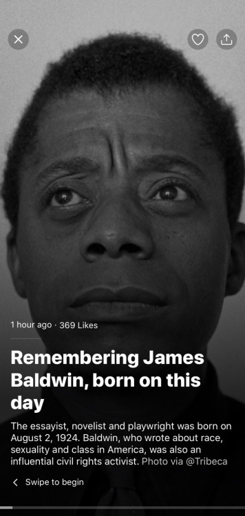 scientificphilosopher: odinsblog: Remembering James Baldwin: American novelist, Civil Rights activis