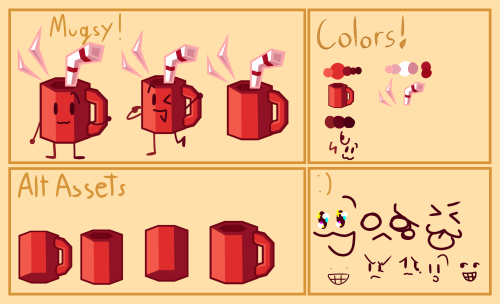 Some Reference Sheets For Some Of My Ocs