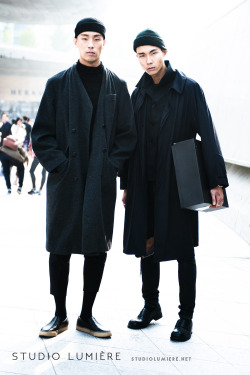 studiolumiere1:SICK FLOW.  Korean street style with YGKPLUS models MIN JUN KI &amp; KIM DO JIN.  Photographed by 알렌.  http://www.studiolumiere.net  