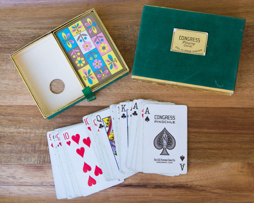 Mid-Century Congress Pinochle Cards