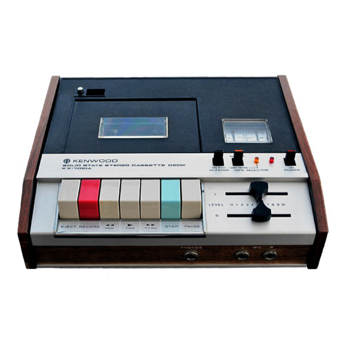 Kenwood KX-7010 cassette recorder, 1970. USA. Source