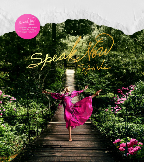 iseedaylight:Speak Now (Taylor’s Version) album concept featuring new songs from the vault and 75+ e