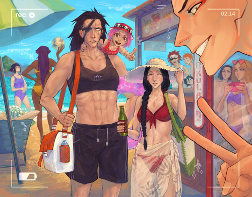 Gotei Has A Beach Day!!