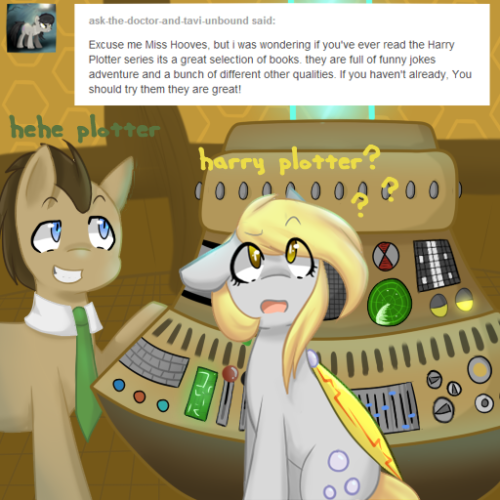 lost-derpy-hooves:  (mod: simple update, planning for them to go on a trip soon, any suggestions on where they should go?)  Pffft x3