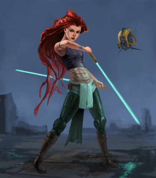 princessesfanarts: Jedi Princesses  Bonus : Sith Ursula  