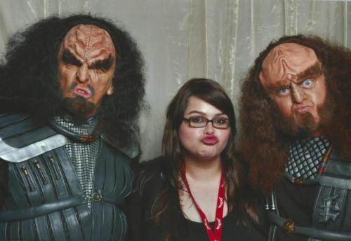 silhouettescreams:Klingons trying to do duckfaces over their prosthetic teeth = HILARIOUS. J.G.