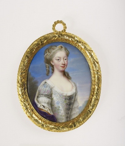 Princess Anne, Princess Royal, daughter of George IIBy Christian Friedrich ZinckeEnamel, 1730