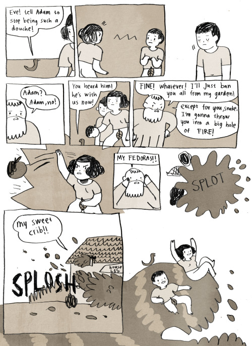 uglyfun:  annavonsyfert:  drama and snake-friendship. I was gonna make like a 2 page comic just for fun and then it ended up with 6 pages, woops  This is everything I’ve ever wanted in a comic. 