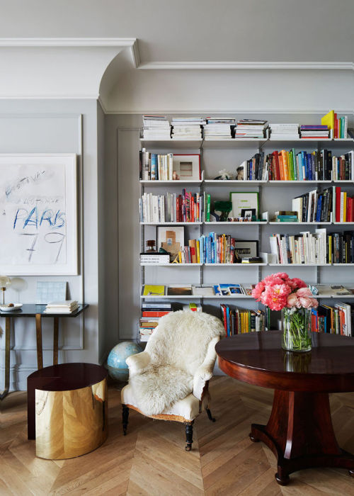 The stunning home of Jenna Lyons in SoHo, spotted in T Magazine, New York Times | Photo by Simon Wat