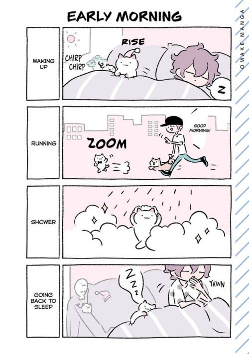 sspeedwagonfoundation:a day in life of Kyuu-chan I remember reading this comic series, I want more t
