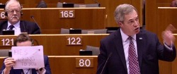 babies-come-with-hats:lol so Nigel Farage was spewing lies about the Muslim ban in the EU parliament today and Seb Dance was having absolutely fuckin none of it