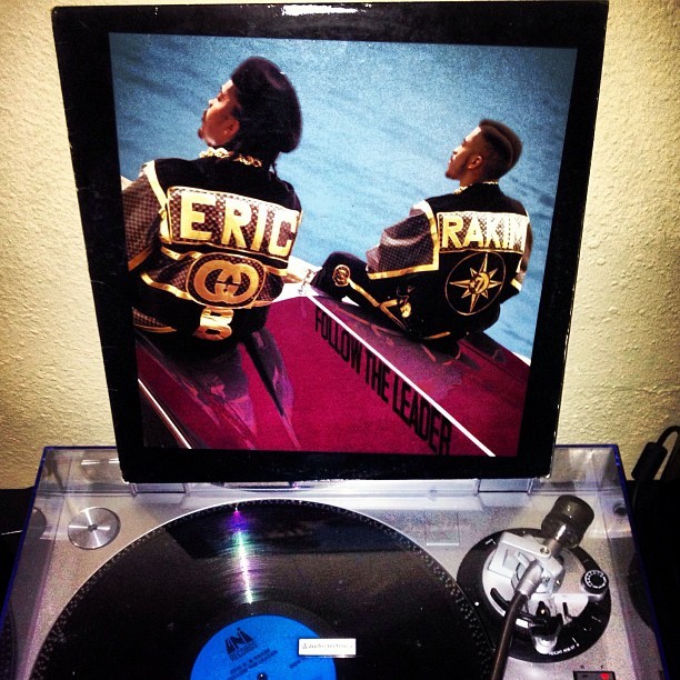 vinylpsyched:  Going back to 1988 with Follow The Leader. Same copy I bought back