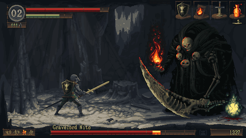 gamingpixels: Bloodborne &amp; Dark Souls Pixel Fan Arts#1 Pixelated Bloodborne, #2 Bloodborne W