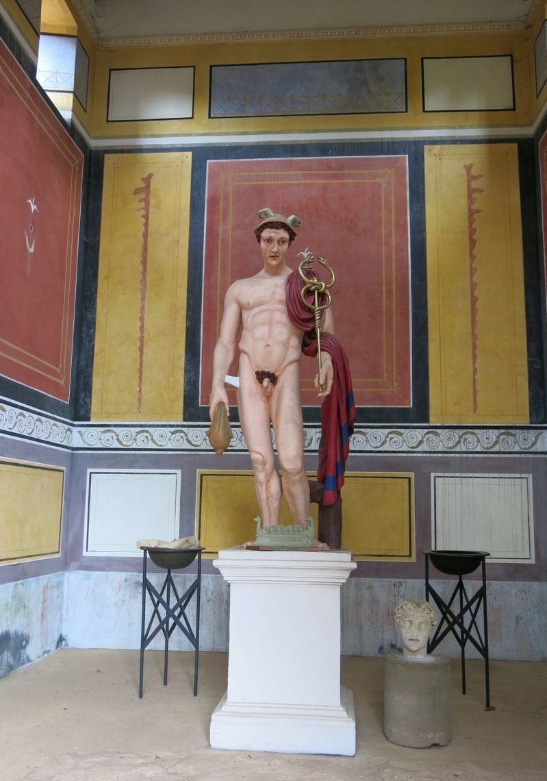 arjuna-vallabha:  Reconstructed Gallo-Roman Temple of Mercury on the road to Colonia