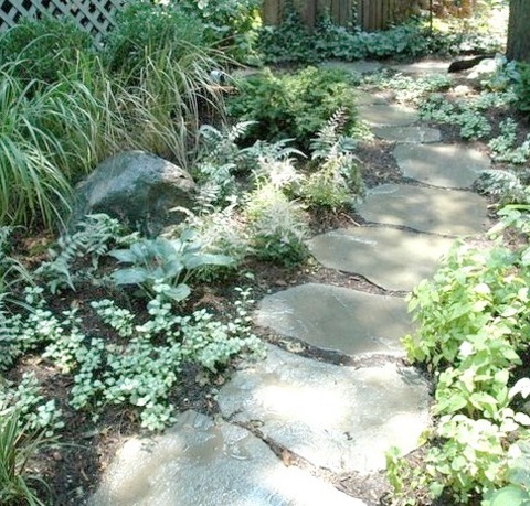 Front Yard Natural Stone Pavers