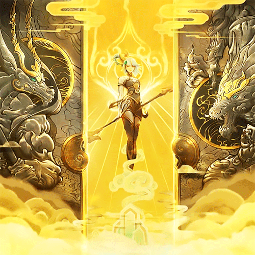 hanaxsongs:LUNAR REVEL 2018 Login Theme