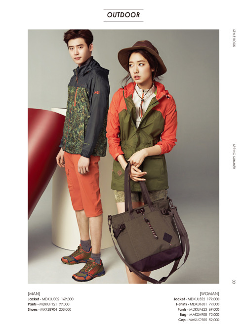 [Photo] Lee Jong Suk & Park Shin Hye @ Millet 2015 S/S 컬렉션 CORDI BOOK Credit : ©Millet(Total:33P