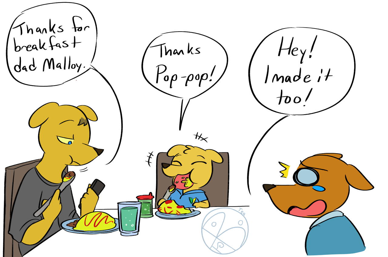 t3f3r: My part of an art trade (and an abundance of doodles) of Garbo and Malloy