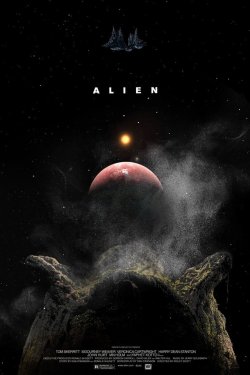 pixalry: Alien Poster - Created by Edgar Ascensão 