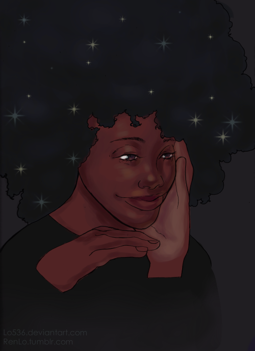  A Star in a Dark Place.  Krita. Something very, very different.For the first time in almost ever, I